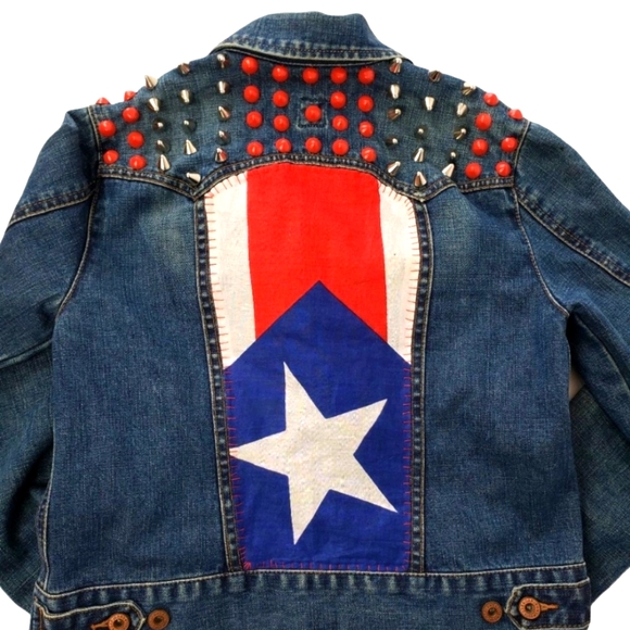 Gap Spiked Denim Jacket - Picture 4 of 11